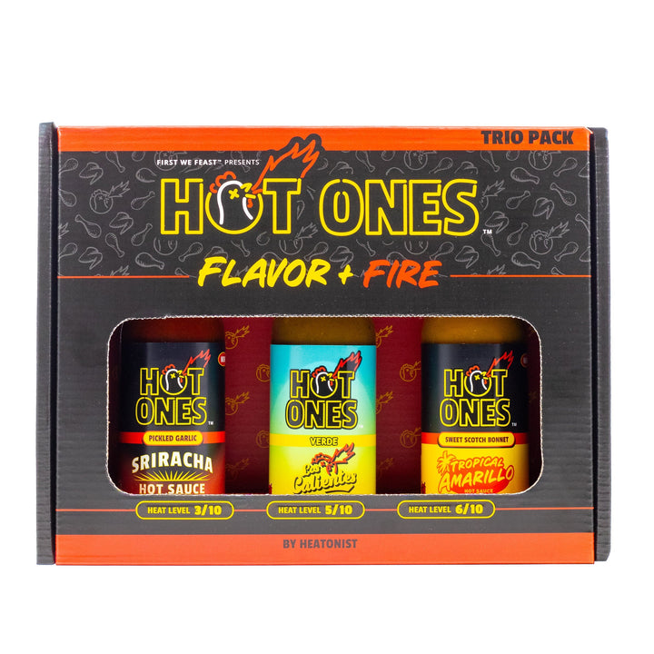 Flavor and Fire Trio Pack | Hot Ones O0