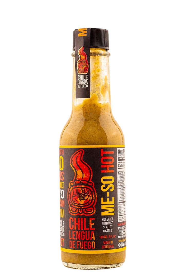 Me-So Hot Miso Shallot | Chile Lengua de Fuego N7