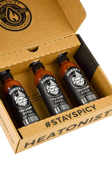 Dustin Poirier Hot Sauce - KO Edition 3 Pack F3