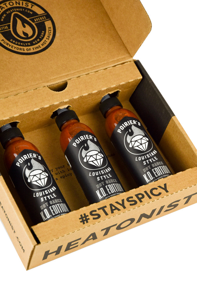 Dustin Poirier Hot Sauce - KO Edition 3 Pack F3