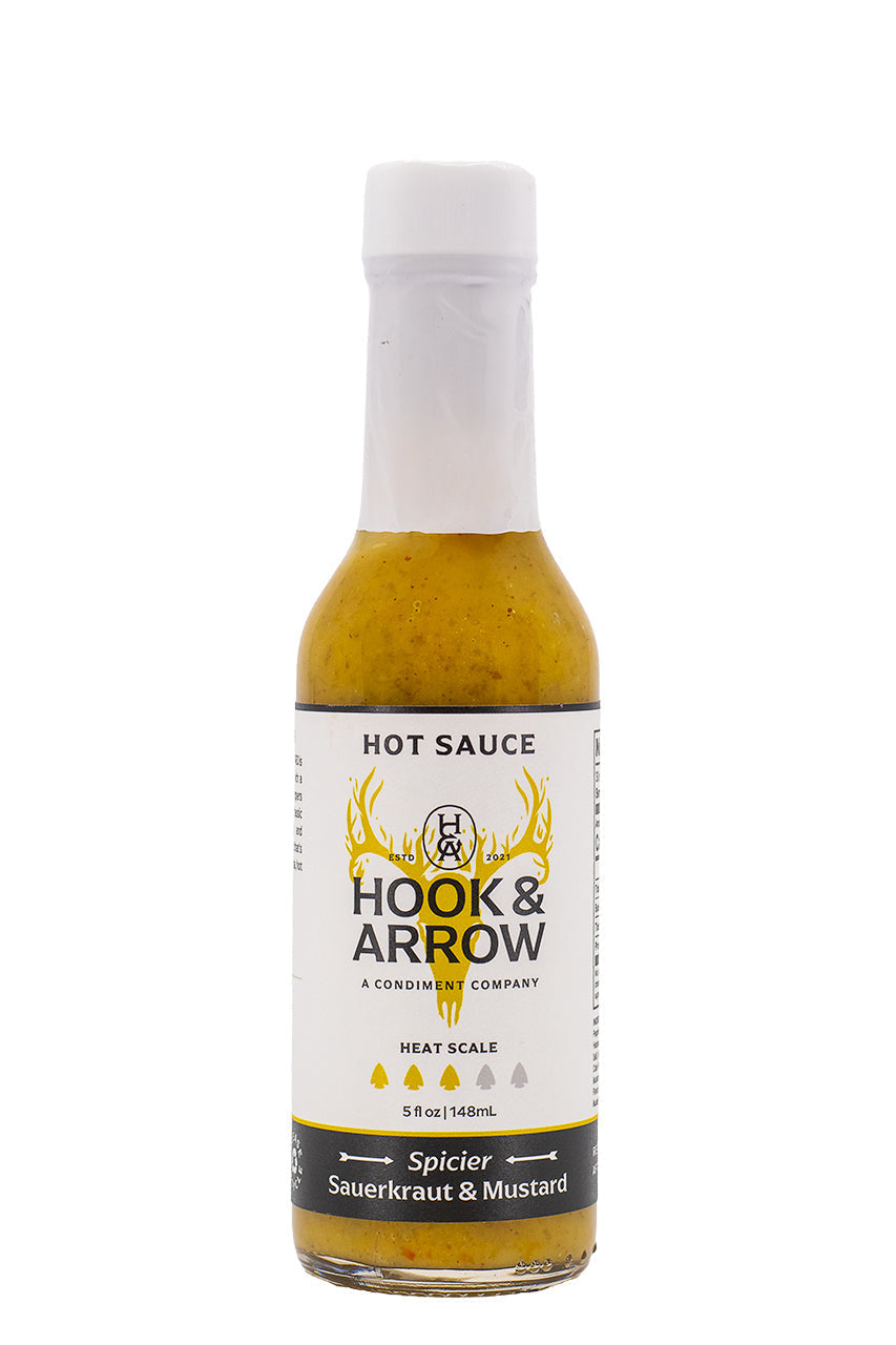 Spicier Sauerkraut & Mustard | Hook & Arrow X3