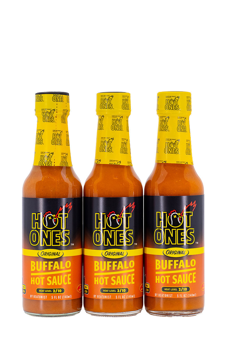 Buffalo Hot Sauce 3-Pack | Hot Ones Hot Sauce E3