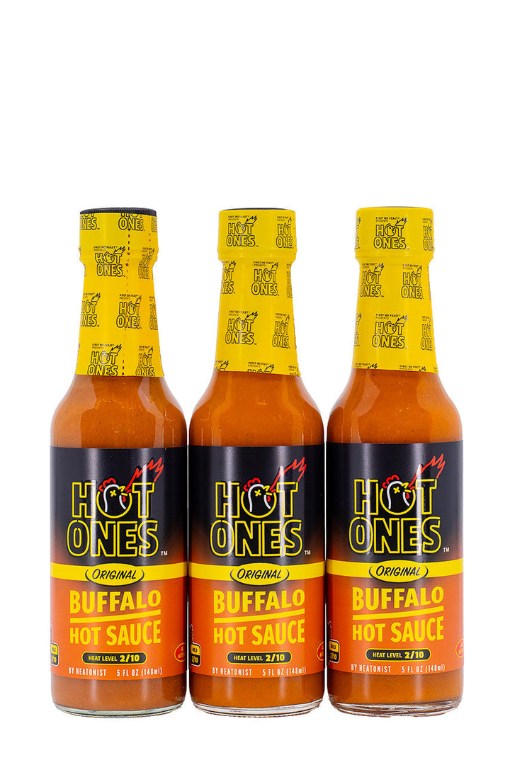 Buffalo Hot Sauce 3-Pack | Hot Ones Hot Sauce E3