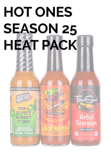 Hot Ones Hot Sauce Heat Pack - Season 25 I2