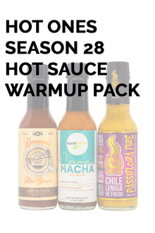 Hot Ones Hot Sauce Warm Up Pack - Season 28 R4