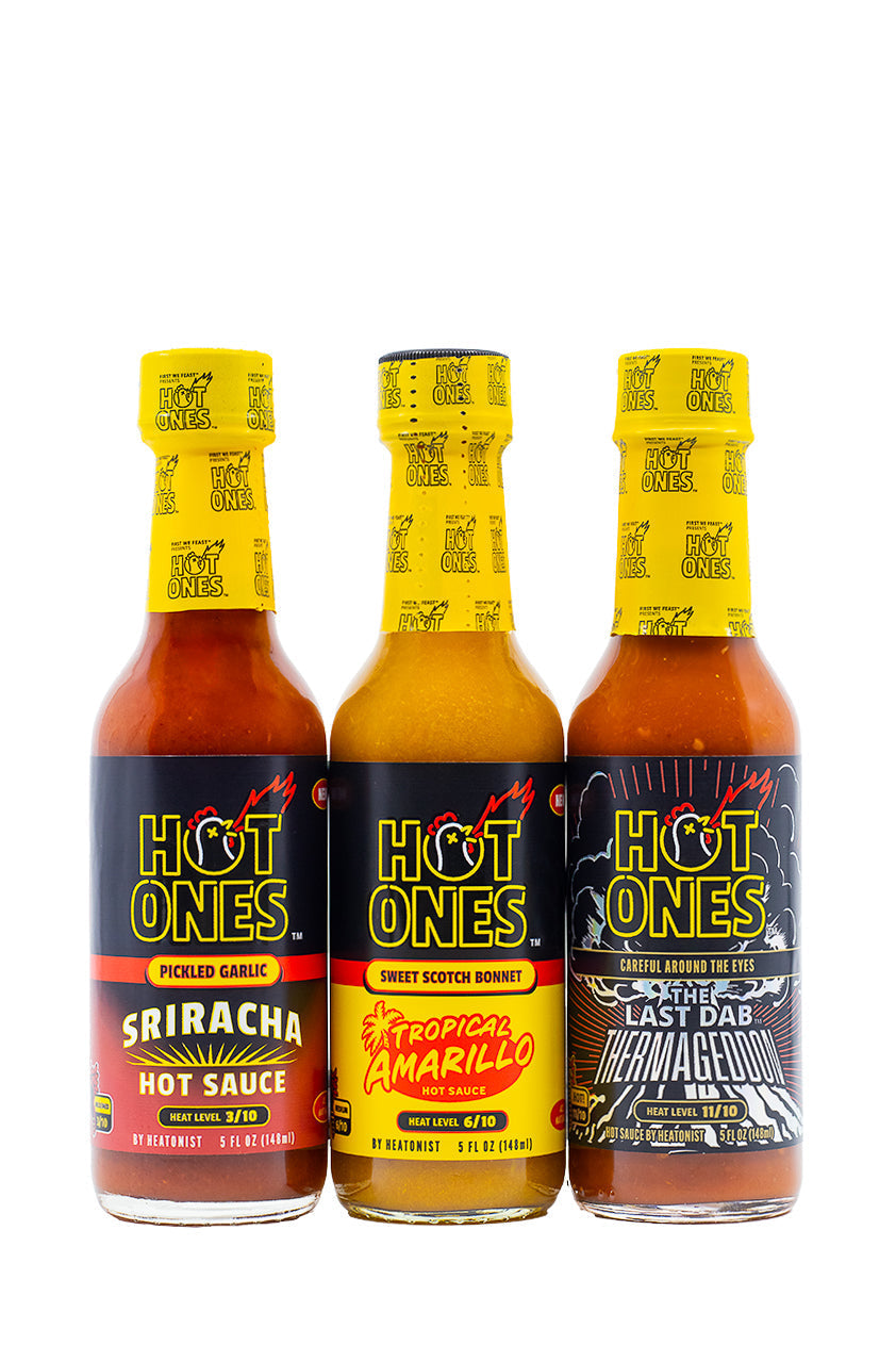 Hot Ones Hot Sauce Trio Pack - Season 29 P6