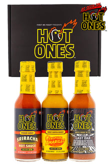 Hot Ones Hot Sauce Trio Pack - Season 30 D7