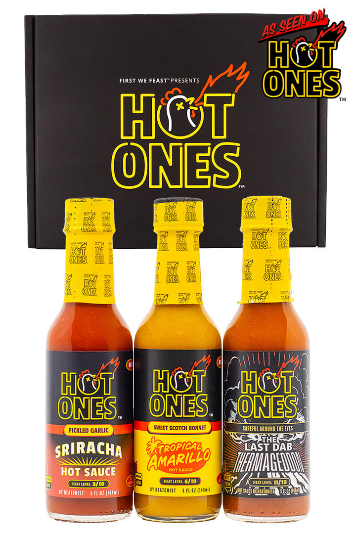 Hot Ones Hot Sauce Trio Pack - Season 30 D7