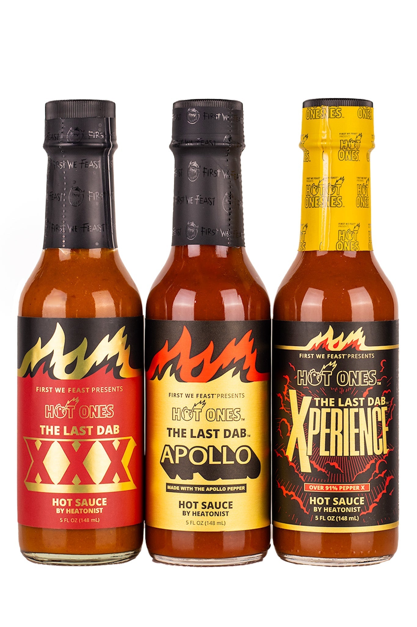 The Last Dab Trio Pack | Hot Ones Hot Sauce Y8