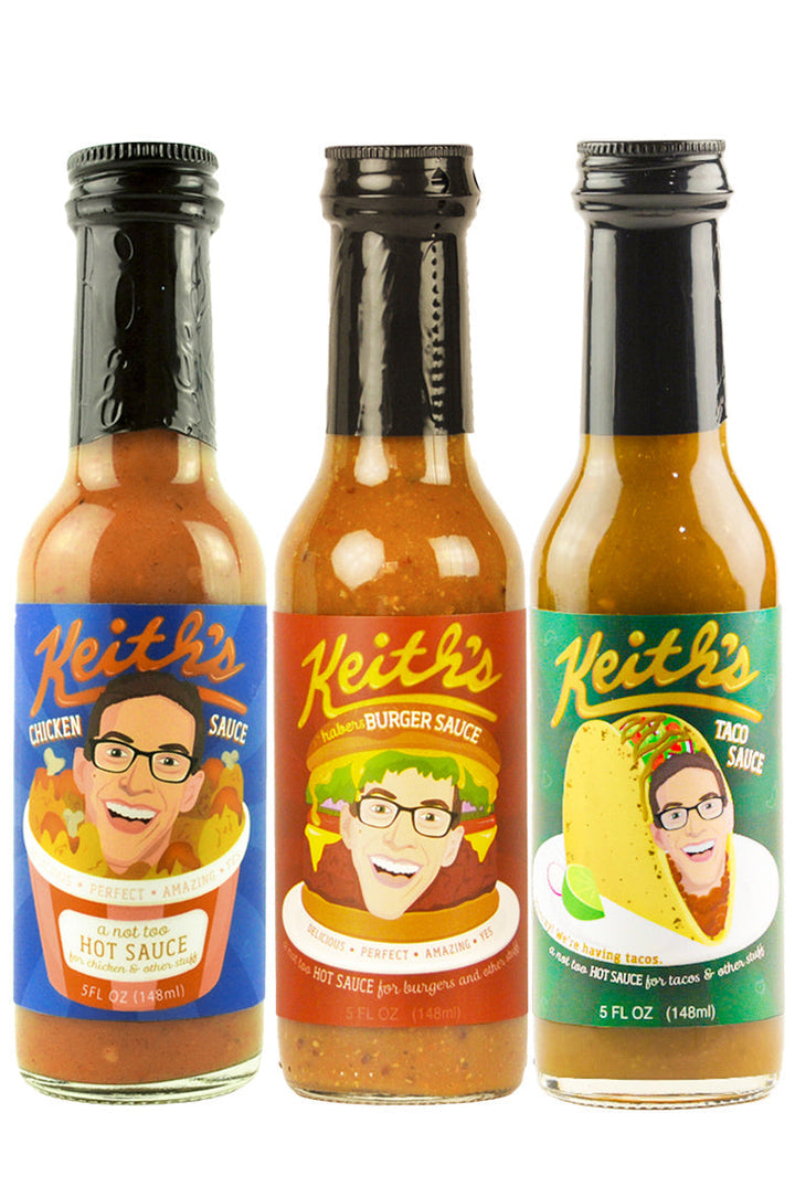 Keith's Hot Sauce Trio Pack L0