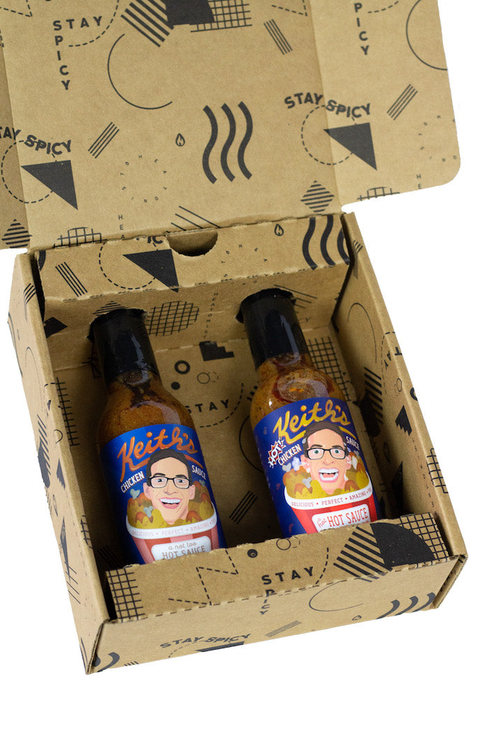 Keith's Chicken Sauce Hot Sauce Duo Pack | Keith's H8