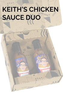 Keith's Chicken Sauce Hot Sauce Duo Pack | Keith's H8