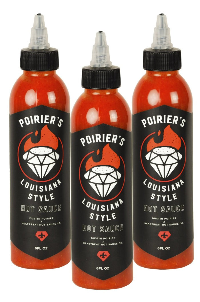 Dustin Poirier Hot Sauce 3 Pack | HEATONIST Y3