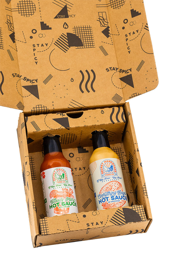 Secret Handshake Hot Sauce Duo Pack L9